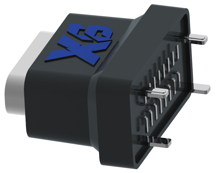 XB-TYPE C 16P-14-XX 贴片立式TYPE C插座高10.5mm 16Pin 防水Type C USB母座SMT H=10.5mm